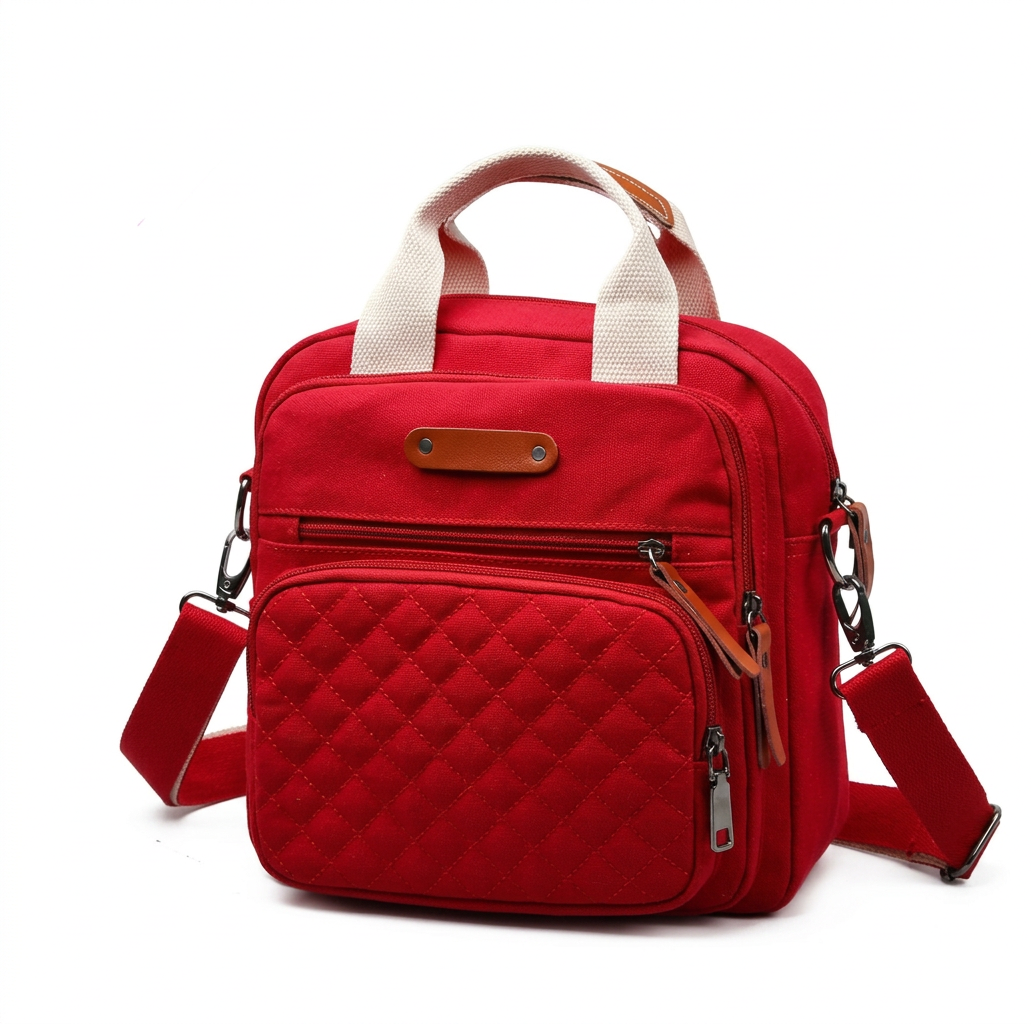 Bandolera de Lona roja - VIBE URBE