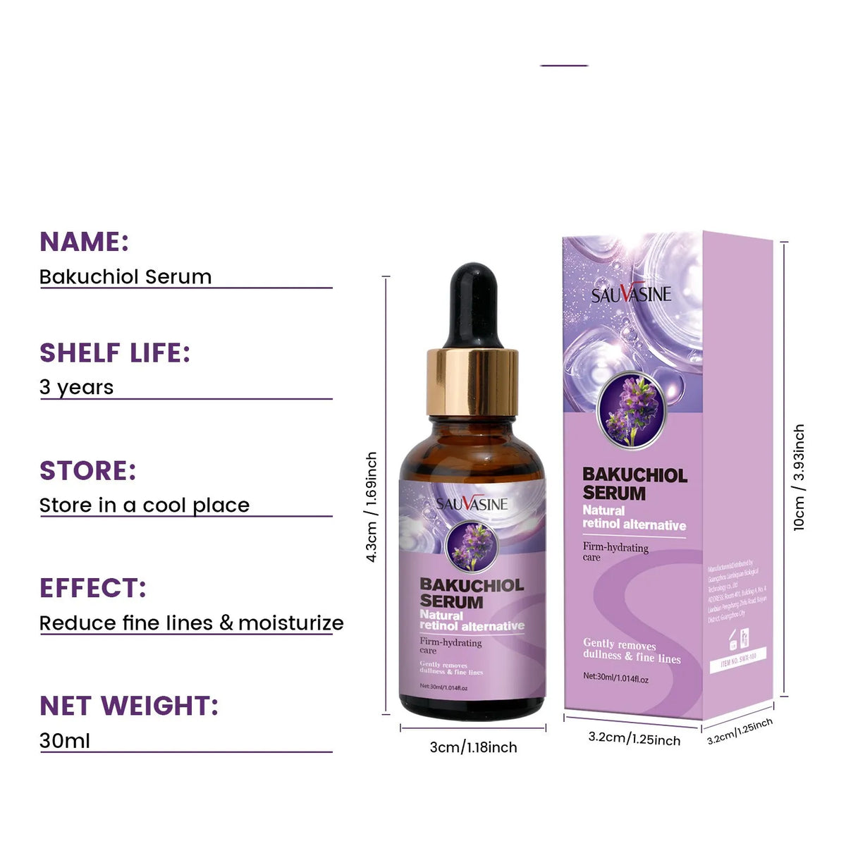 Sérum Bakuchiol (alternativa natural al retinol)