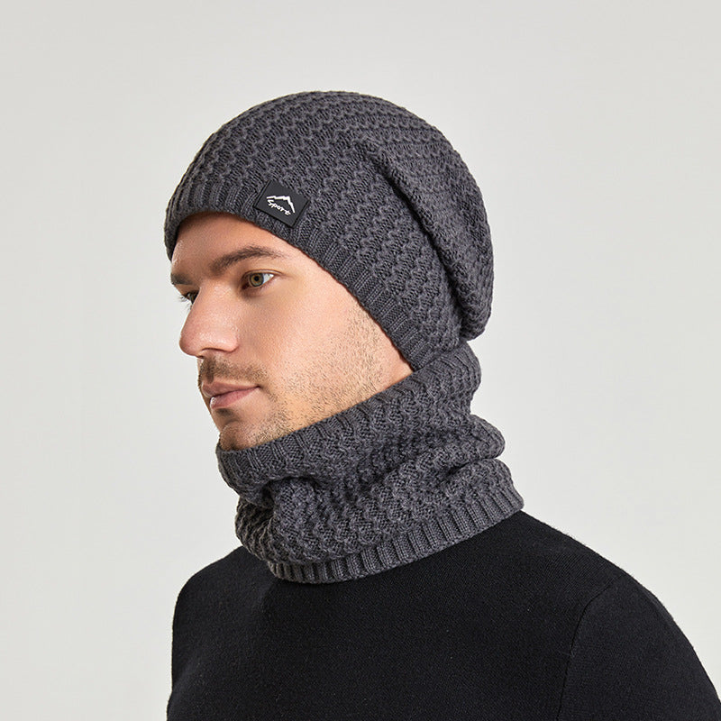 Set Gorro y Bufanda Forrada — Unisex