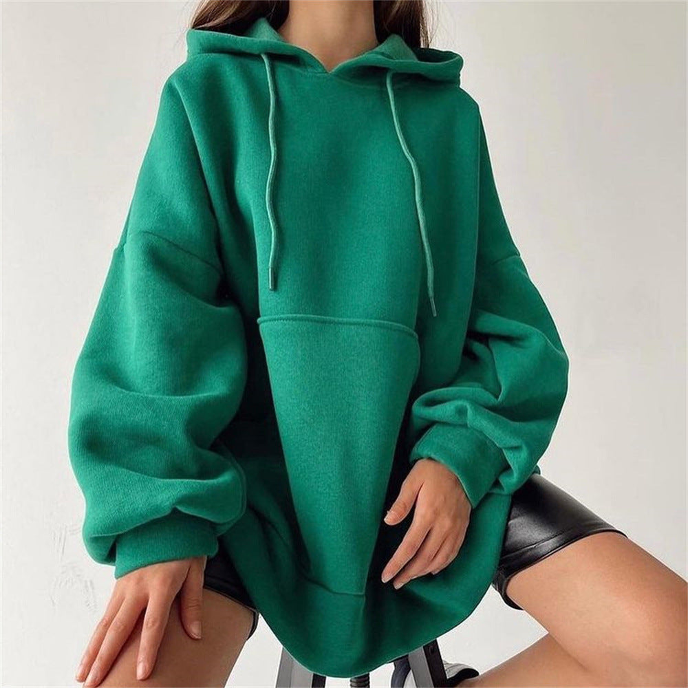 Sudadera con Capucha de Forro Polar — Talla Única