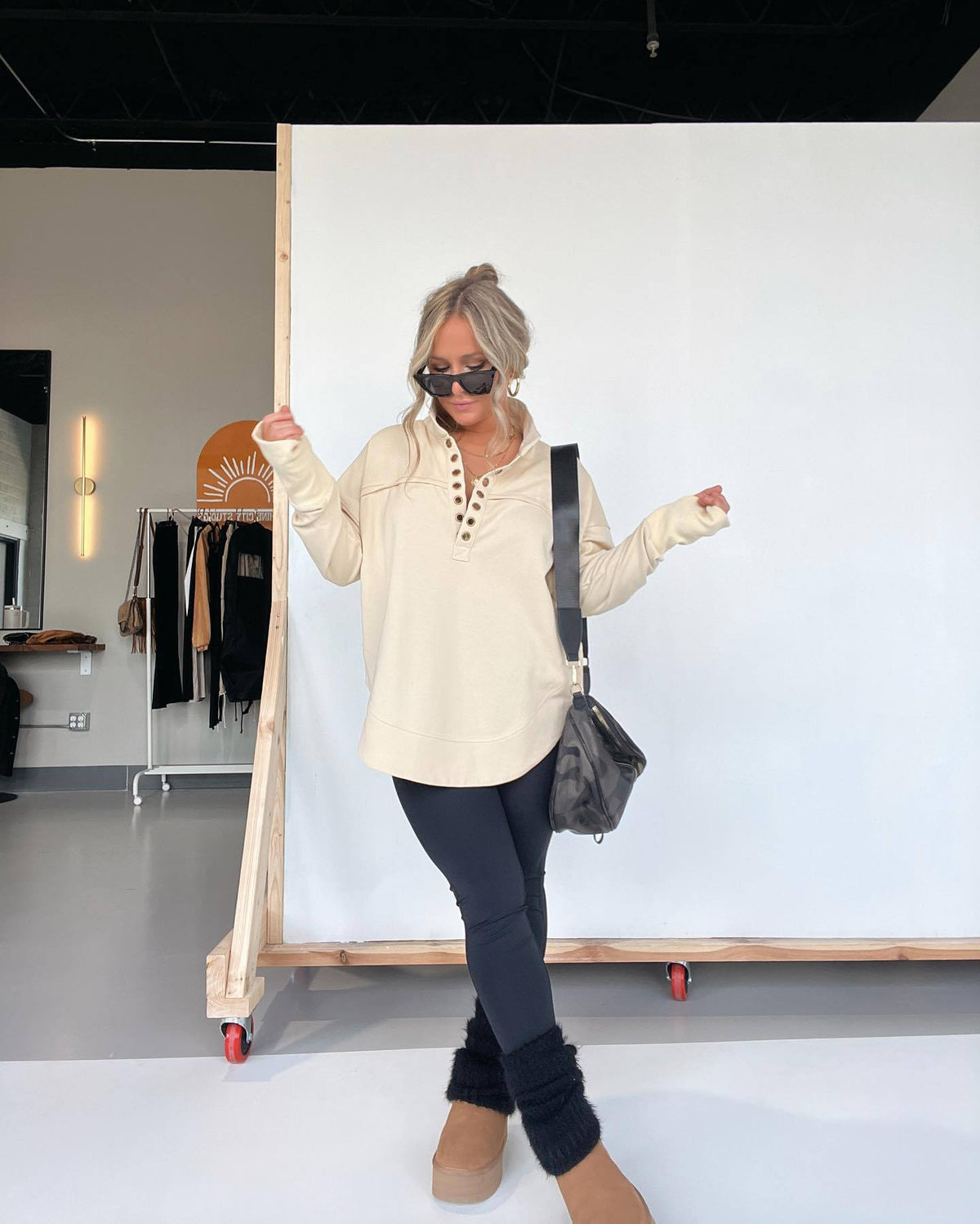 Jersey de Cuello Redondo — Punto Grueso Otoño-Invierno