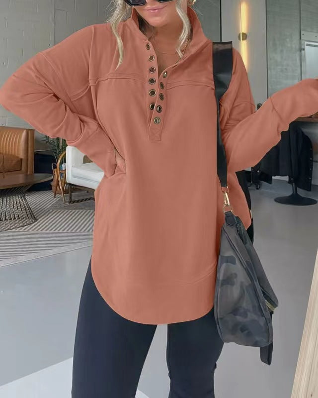 Jersey de Cuello Redondo — Punto Grueso Otoño-Invierno