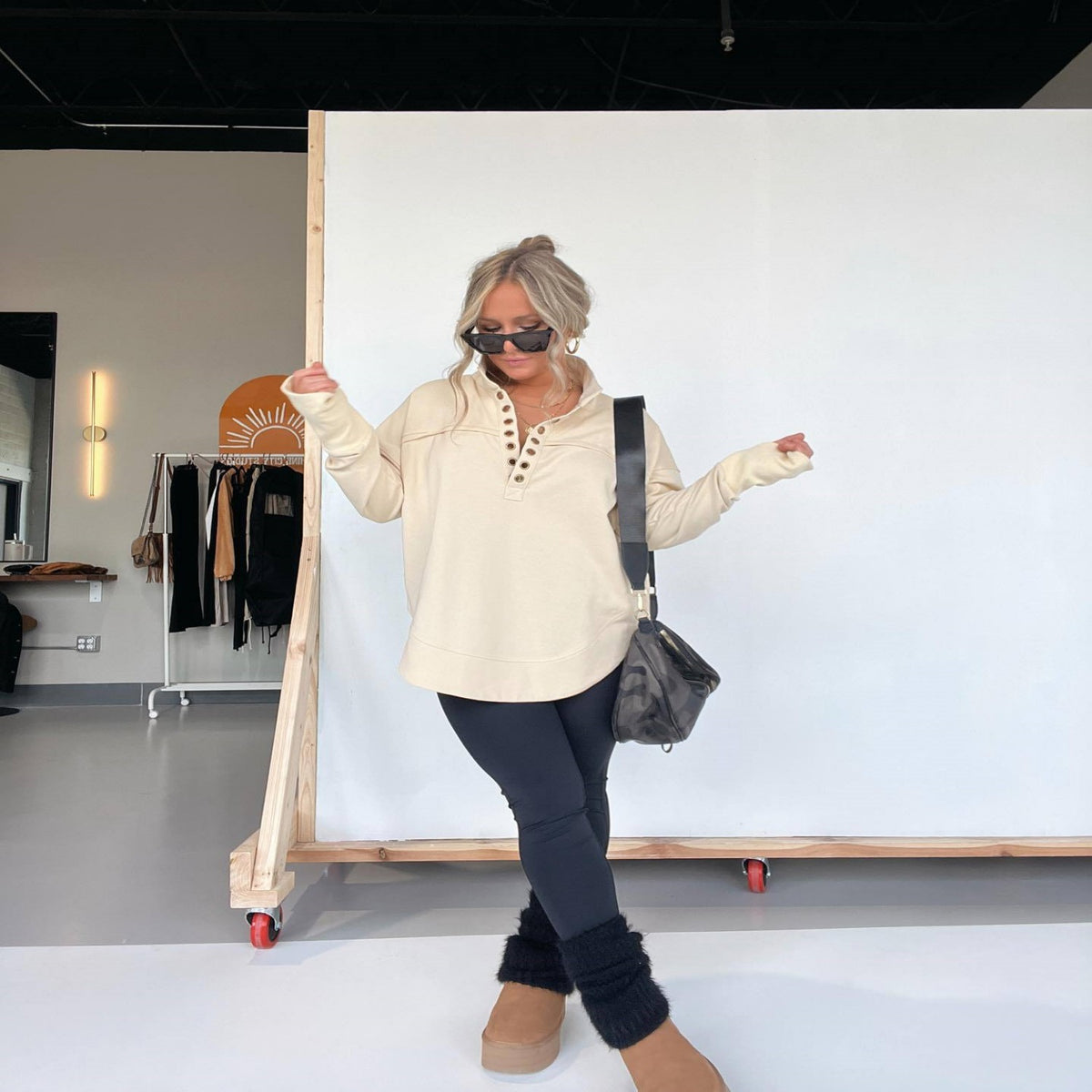 Jersey de Cuello Redondo — Punto Grueso Otoño-Invierno