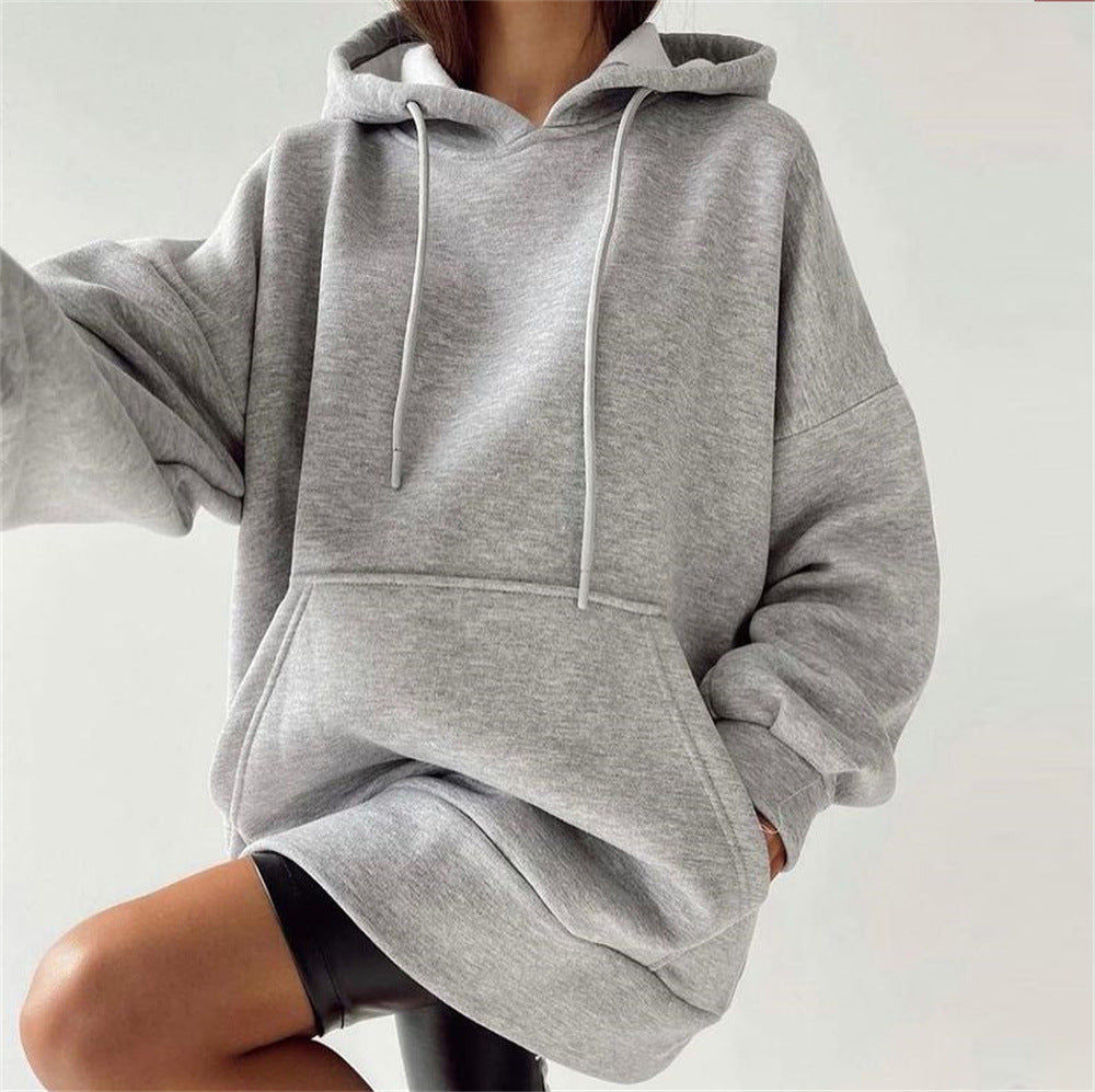 Sudadera con Capucha de Forro Polar — Talla Única