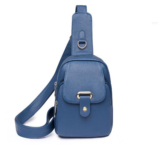 Bandolera Penelope de Piel Sintética — Acolchada