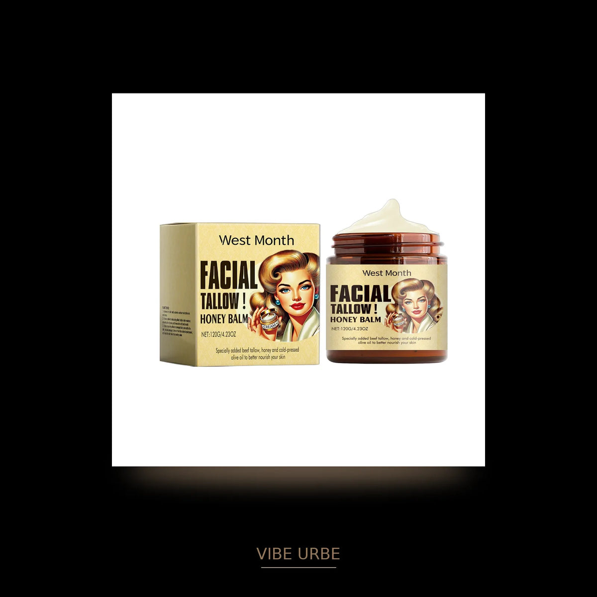 Bálsamo Facial de Sebo y Miel
