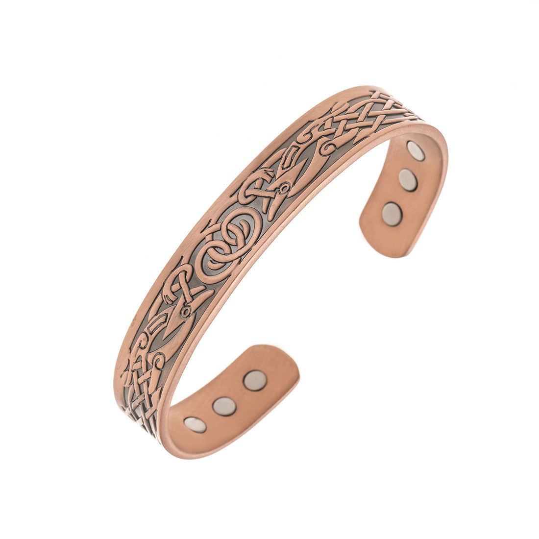 Pulsera Magnética de Cobre Vintage (Romana)