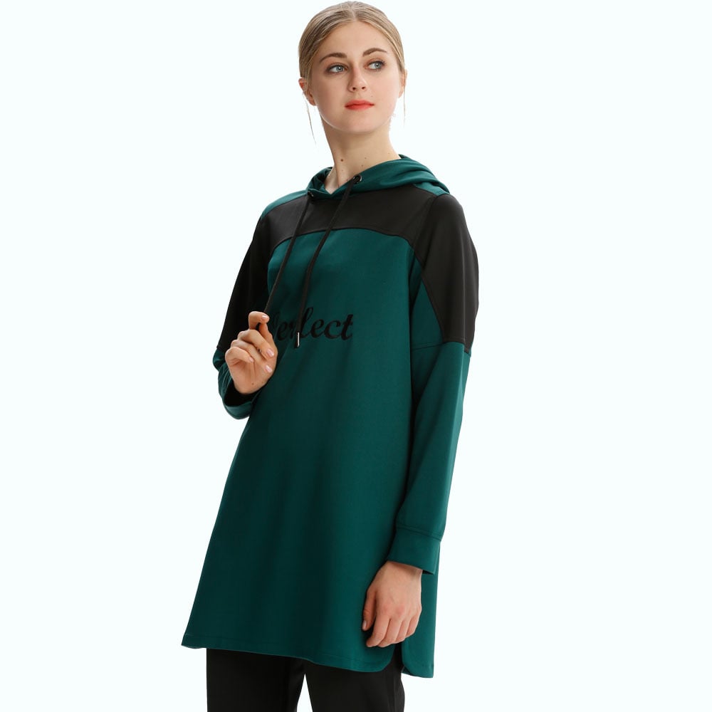 Sudadera Holgada con Capucha — Estilo Túnica