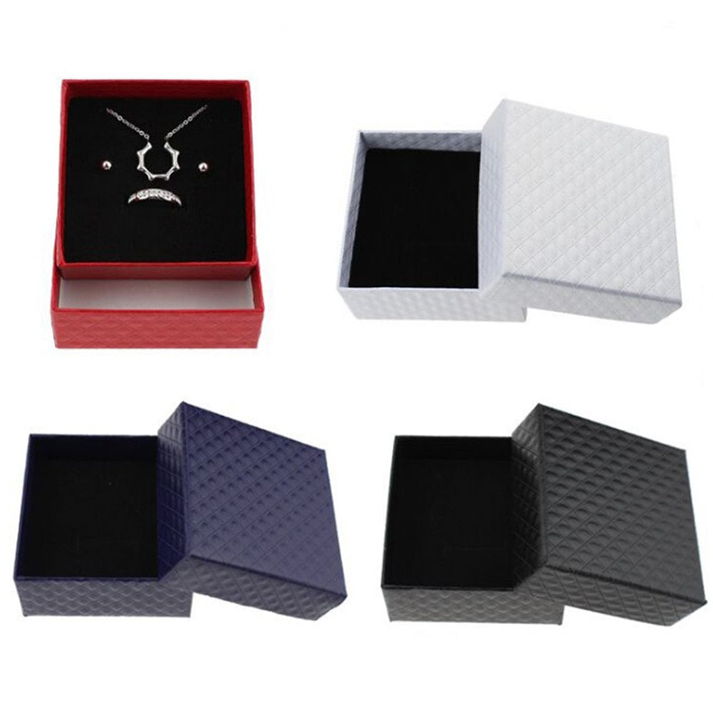 Pendientes de Perla con Cristal — Caja de Regalo